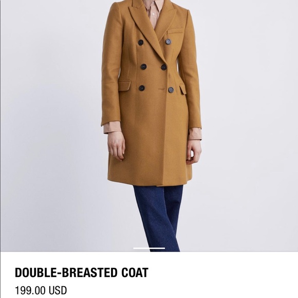 zara woman manteco coat